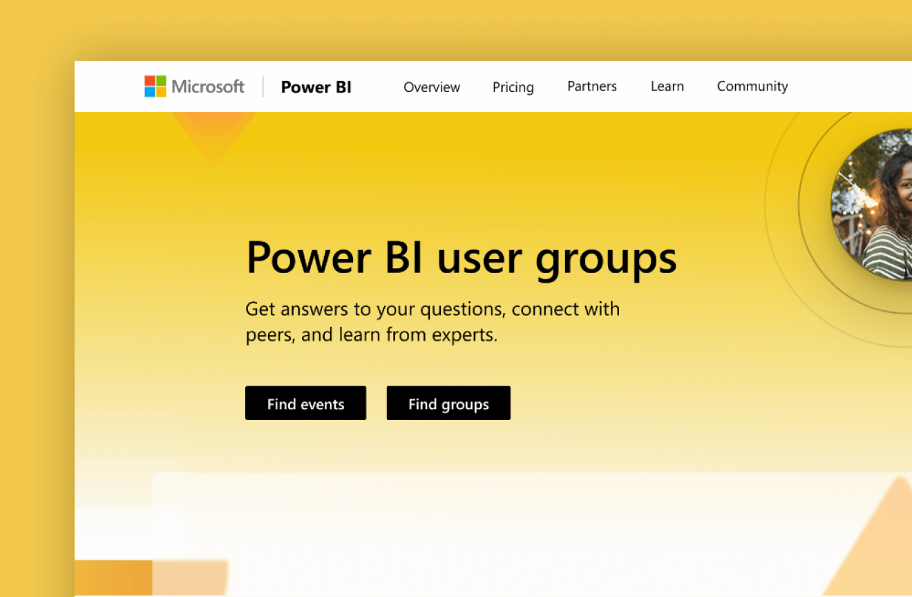 Microsoft User Groups website